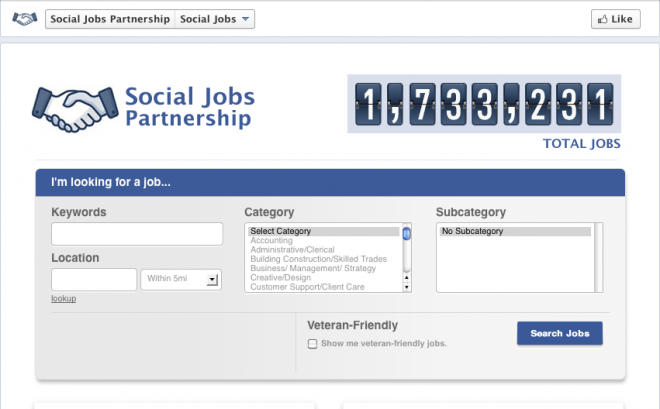 L’App per trovare lavoro, è gratuita ed è su Facebook